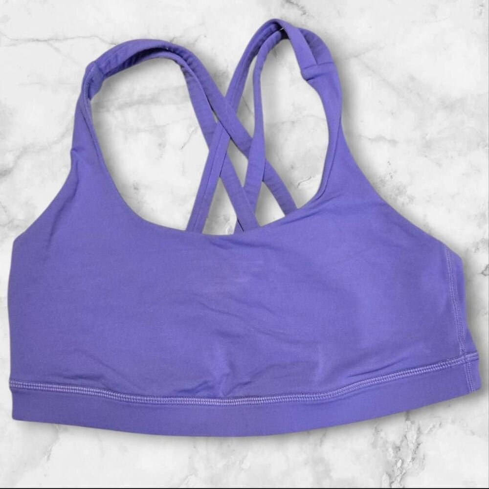 Lululemon Purple Energy Bra Size 6